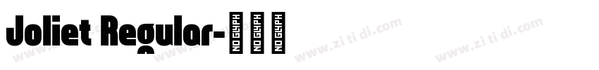 Joliet Regular字体转换